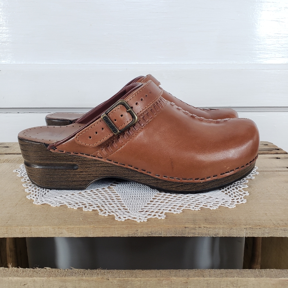 **SOLd*thankyou🌹Dansko Honey Clogs "Ingrid"▪︎Sling-back Braided Mule Slide•EU40 - Picture 5 of 15